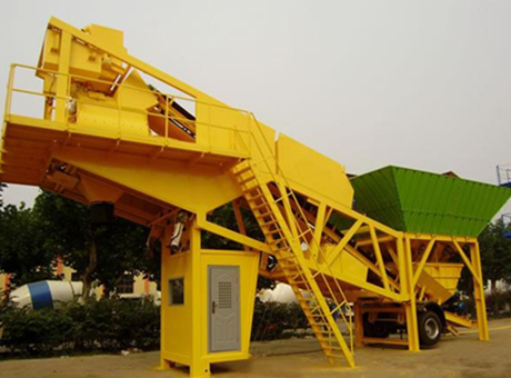  Mobile mixing plant