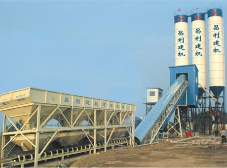  HZS90 mixing plant